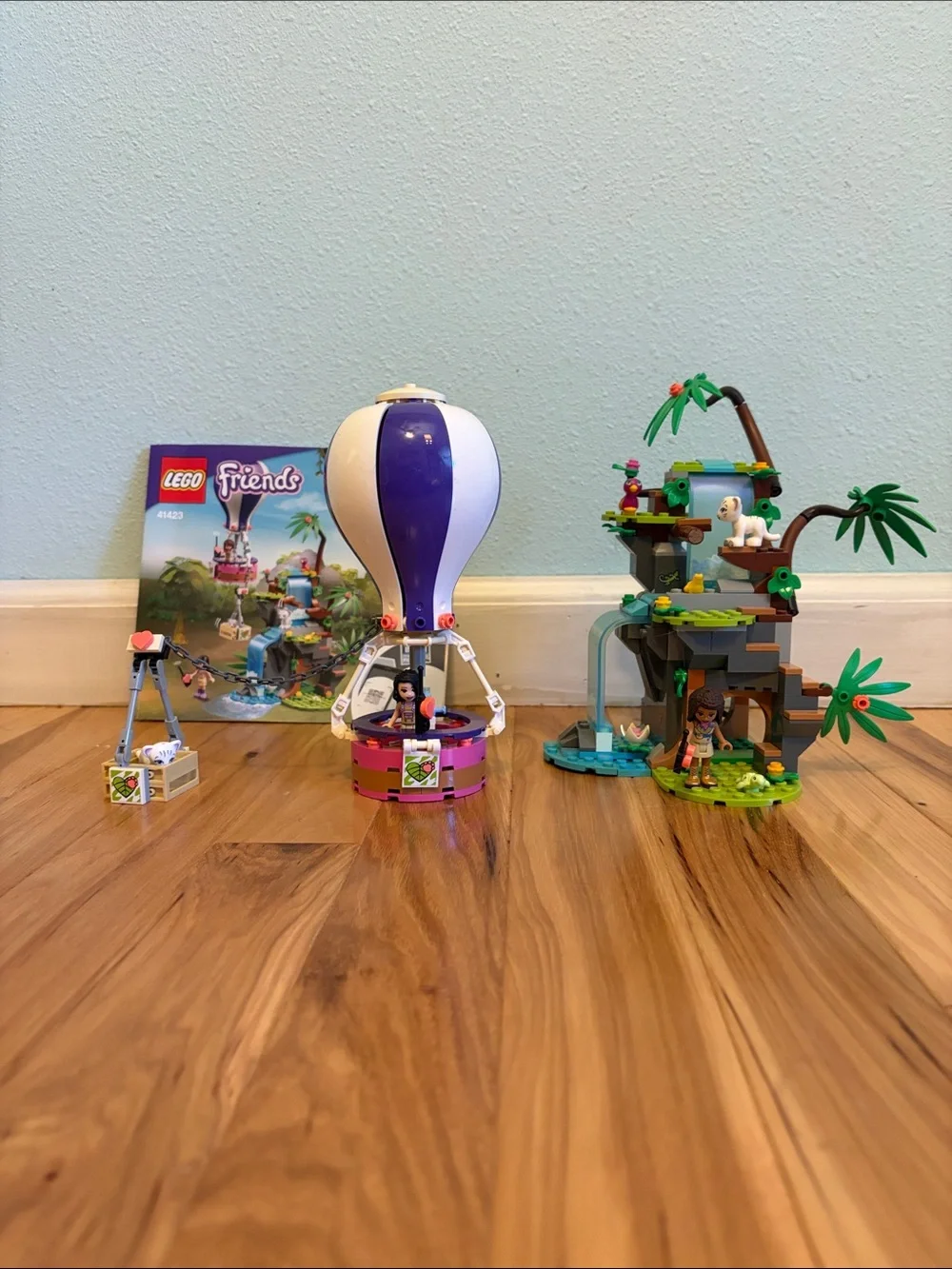Lego Friends Tiger Hot Air Balloon Jungle Rescue